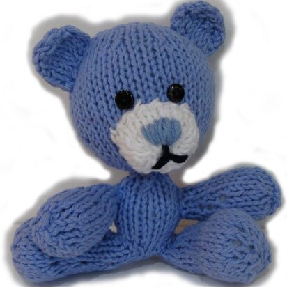 Mini Knitkinz Blue Bear