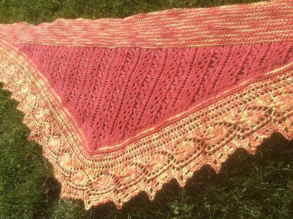 Summer breeze shawl