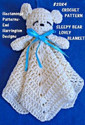 2084- SLEEPY Bear Blankie