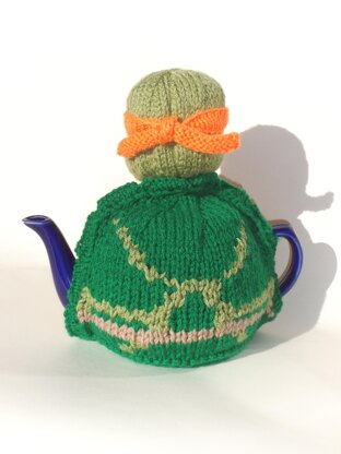 Teenage Mutant Ninja Turtles Tea Cosy Knitting Pattern