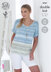 Ladies Tops in King Cole Vogue DK - 4767 - Leaflet