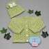 Ivy baby cardigan and hat knitting pattern