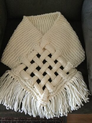 The Celtic Scarf - Knit