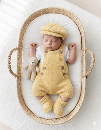 "Dandelion" 4 piece baby/ reborn outfit