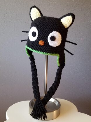 Kawaii Kitten Earflap Hat