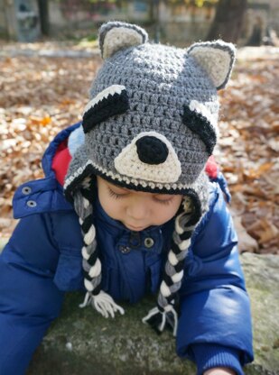 Raccoon hat