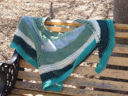 Triple Scoop Shawl