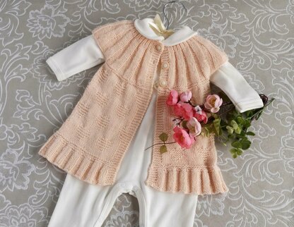 Angel Heart Cardigan (3 - 18 months)