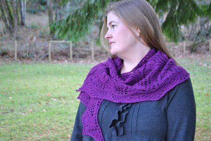 Daylily shawl