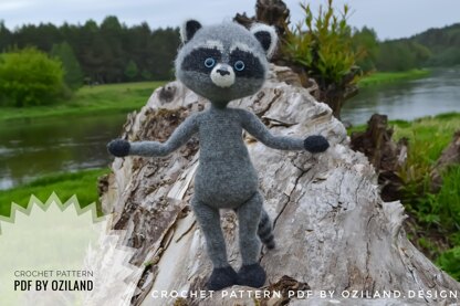 Candy the raccoon toy