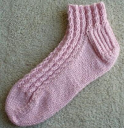 Baby Cable Socks