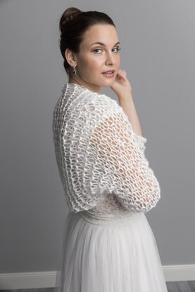 Easy summer bolero for brides