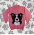 Collie Dog Chunky Sweater