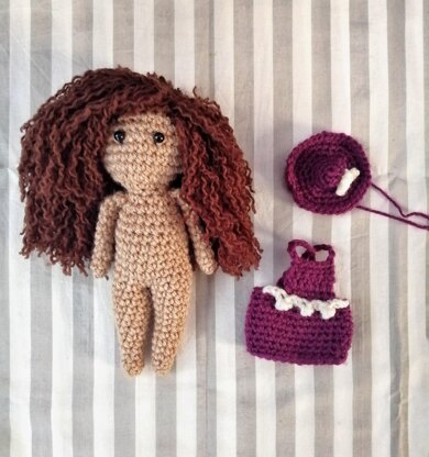 Nora the Curly Doll