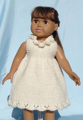 California Collection - Darling Dresses, Knitting Patterns fit American Girl and other 18-Inch Dolls