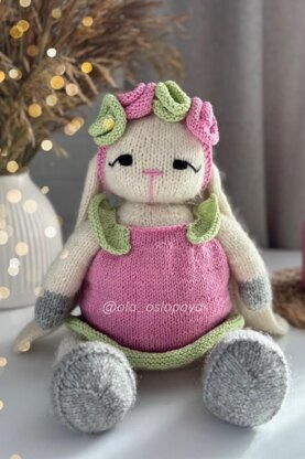 Knitting Bunny Toy Pattern