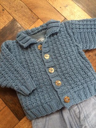 Boy blue jacket