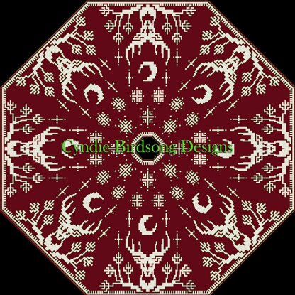 Holiday Tree Skirt - Winter Solstice