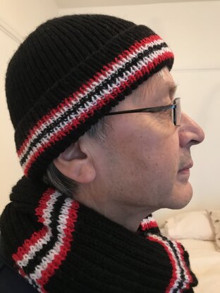 Sheffield United Football Hat and Scarf