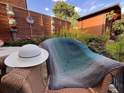 Sea Spray Shawl