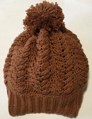 Braided Cable Link Hat