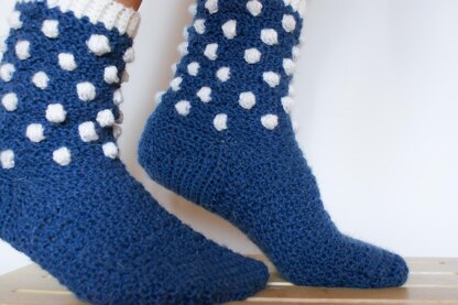 Snowfall Slipper Socks