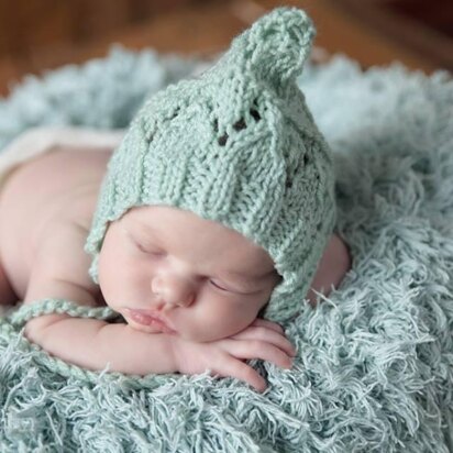 Lacy Baby Elf Bonnet