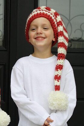 Bulky Weight Crocheted Holiday Stocking Cap