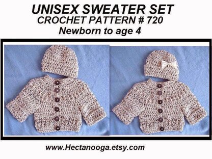 720 CABLE CARDIGAN Sweater, Newborn to 4 years