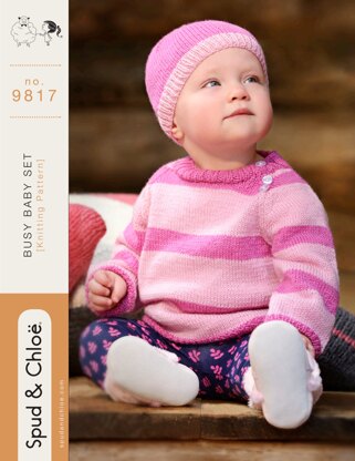 Spud & Chloe by Blue Sky Fibers 9817 Busy Baby Set