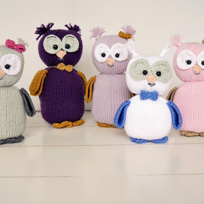 Knitting Pattern - Owl "Emily" - No.162E