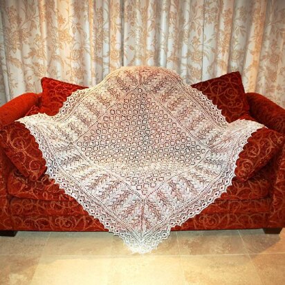 Sydney Opera House Heirloom Lace Shawl