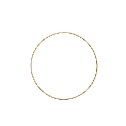 Rico Design Metal Ring Gold - 0,3x20x20cm
