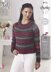 Sweaters in King Cole Riot Chunky - 4712 - Downloadable PDF