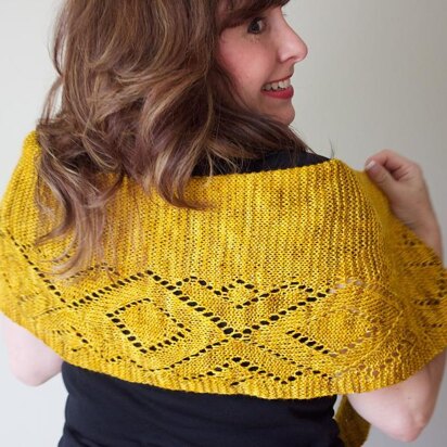 Marine Building Shawl - knitting pattern