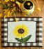 Gingham Sunflower Placemat