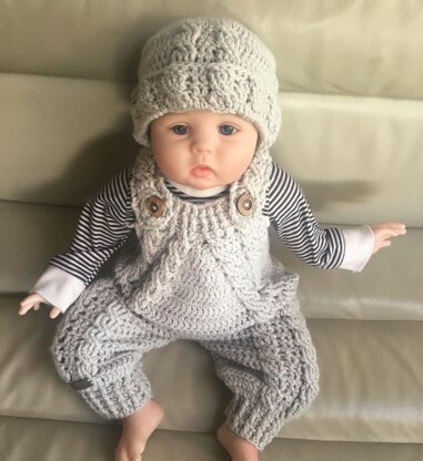 Hugo Baby Romper and Hat Set