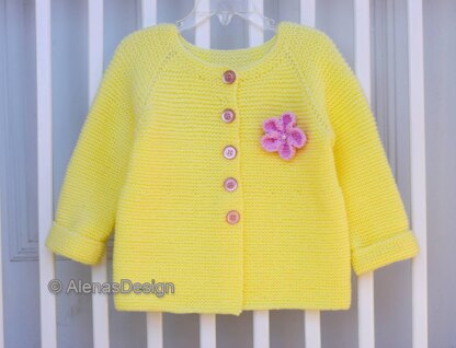 Baby Cardigan with Embellishments 2