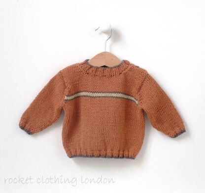 Rocket Clothing London Flash Stripe Baby Crew PDF