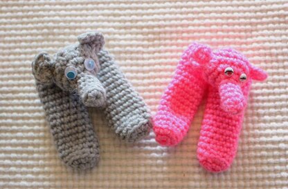 Elephant Finger Puppet