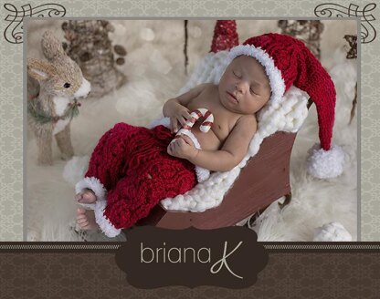 Colton Set. Beanie, Santa Hat, and Pants