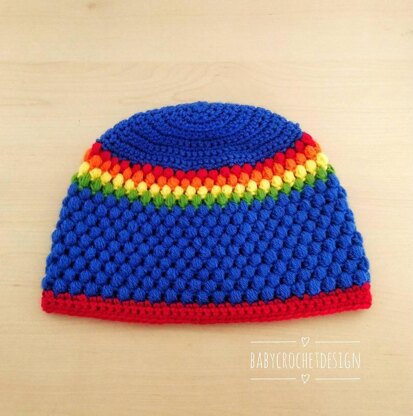 Puff Stitch Hat