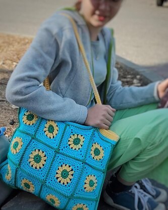 Granny Flower Bag