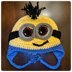 Minion Crochet Hat with detachable goggle PATTERN