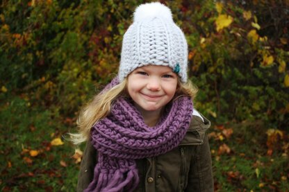 Simply Chill Hat and Scarf Set