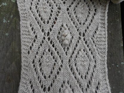 Highland Mists Lace Scarf