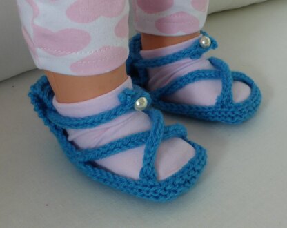 Sasha - 8ply baby sandals