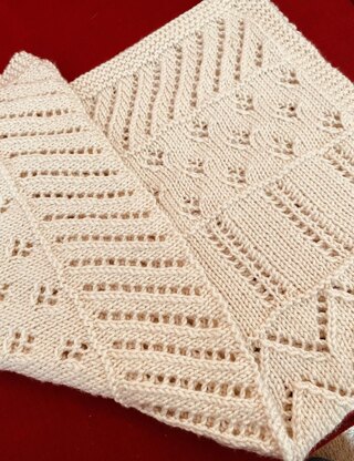 Layered Lace Blanket