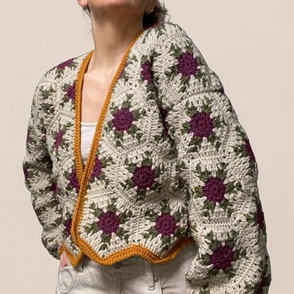 Thistle Hex Cardigan