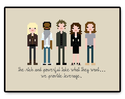 Leverage - PDF Cross Stitch Pattern